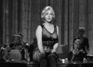 映画『お熱いのがお好き』でマリリン・モンローが歌う「I'm Thru With Love」